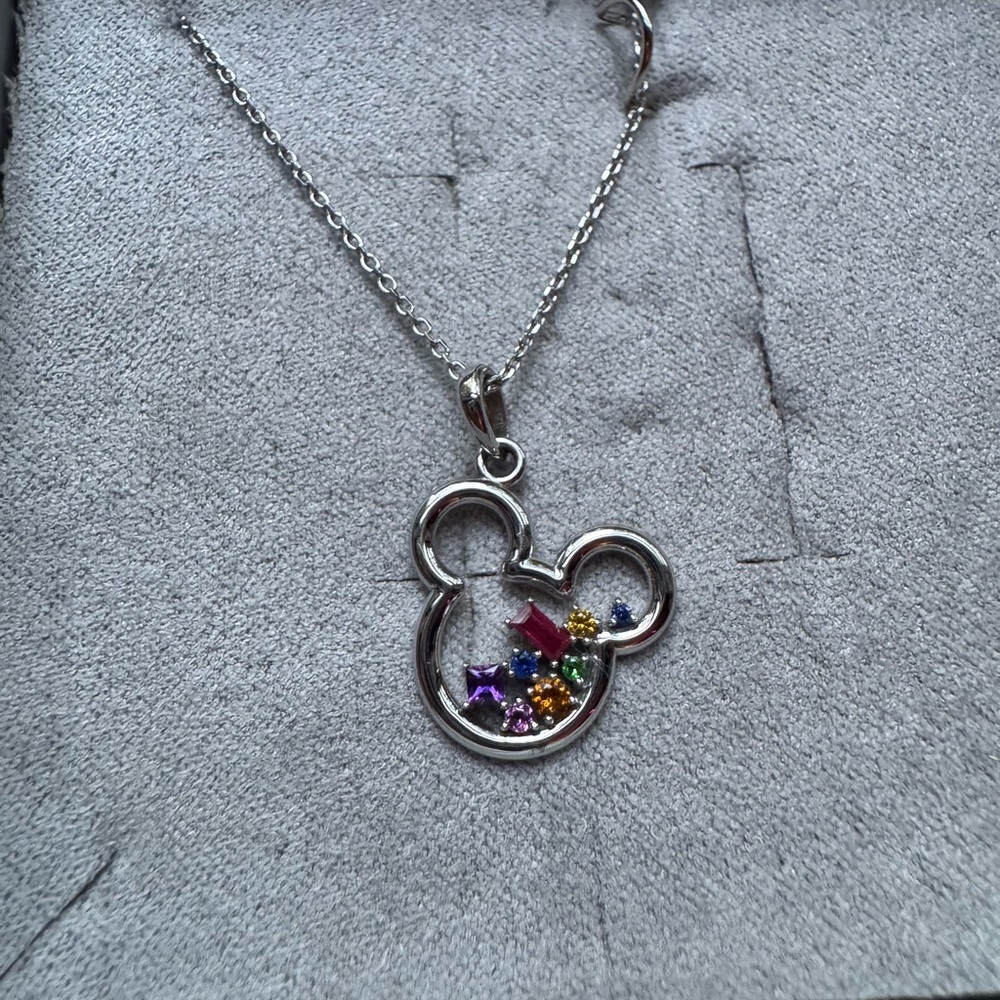 Park Exclusive Disney Necklace - 14k and Gemstone 💎 - Picture 7 of 12